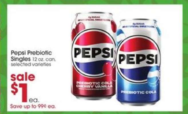 Pepsi Prebiotic Singles