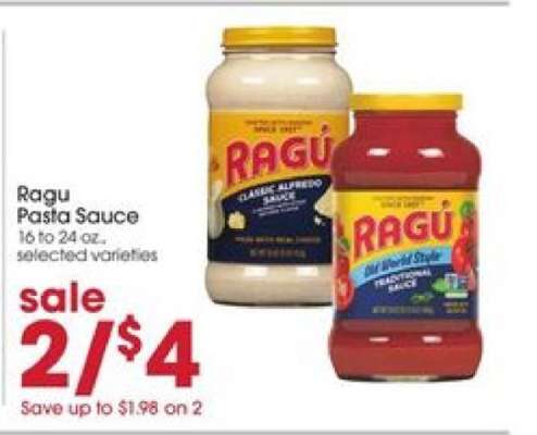Ragú Pasta Sauce