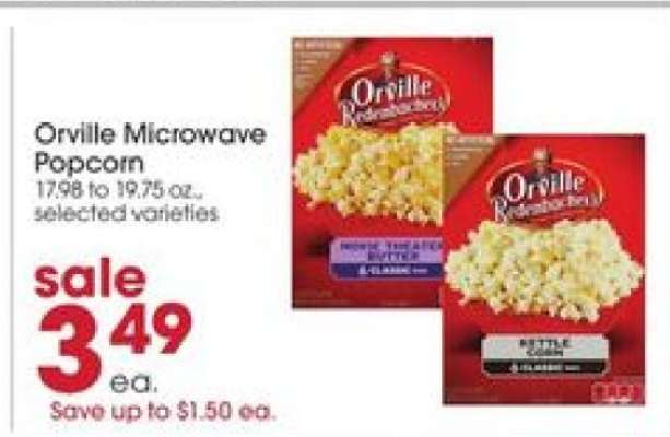 Orville Microwave Popcorn