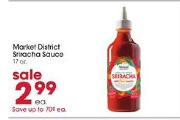 Market District Sriracha Sauce