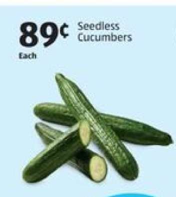 Seedless Cucumbers