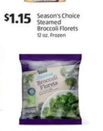 Season's Choice Steamed Broccoli Florets