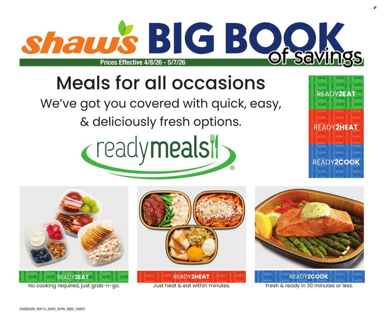 Shaw’s ad - 04/08/2026 - 05/07/2026. Page 1