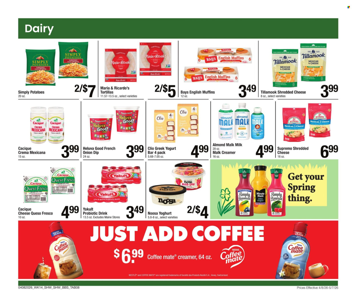 Shaw’s ad - 04/08/2026 - 05/07/2026. Page 8