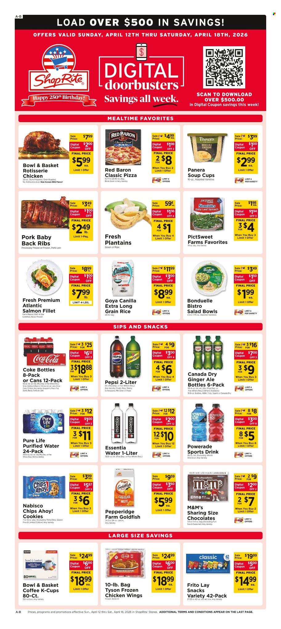 ShopRite ad - 04/12/2026 - 04/18/2026. Page 1