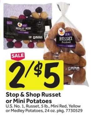 Stop & Shop Russet or Mini Potatoes