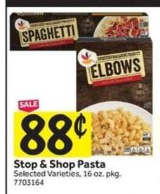 Stop & Shop Pasta