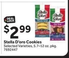 Stella D'oro Cookies