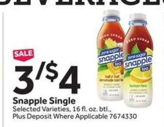 Snapple Single