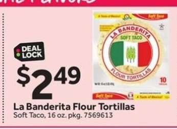 La Banderita Flour Tortillas