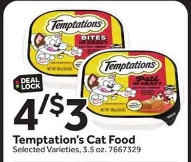 Temptation's Cat Food