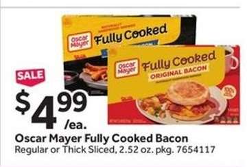 Oscar Mayer Fully Cooked Bacon*