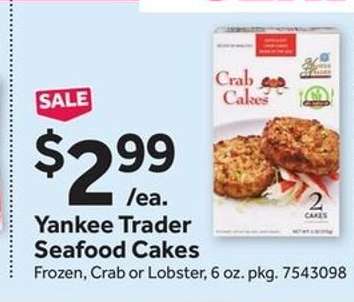 Yankee Trader Seafood Cakes