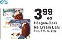 Häagen-Dazs Ice Cream Bars