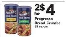 Progresso Bread Crumbs