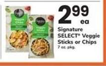 Signature SELECT Veggie Sticks or Chips