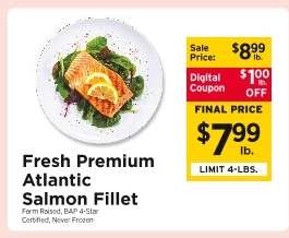 Fresh Premium Atlantic Salmon Fillet