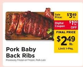 Pork Baby Back Ribs
