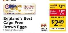 Eggland's Best Cage Free Brown Eggs