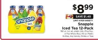 Snapple Iced Tea 12-Pack