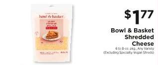 Bowl & Basket Shredded Cheese