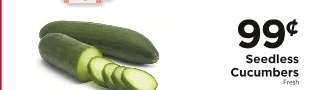 Seedless Cucumbers