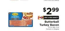 Butterball Turkey Bacon