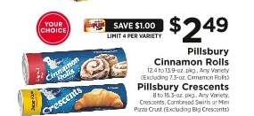 Pillsbury Cinnamon Rolls / Pillsbury Crescents