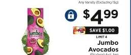 Jumbo Avocados