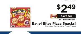 Bagel Bites Pizza Snacks