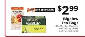Bigelow Tea Bags