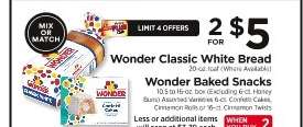Wonder Classic White Bread & Wonder Baked Snacks