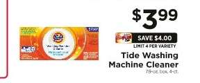 Tide Washing Machine Cleaner