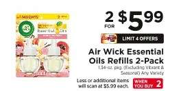 Air Wick Essential Oils Refills 2-Pack