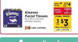 Kleenex Facial Tissues