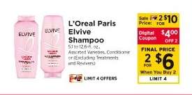 L' Oréal Paris Elvive Shampoo
