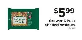 Grower Direct Shelled Walnuts