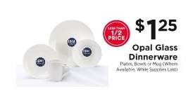 Opal Glass Dinnerware