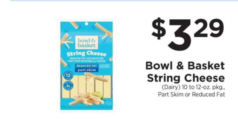 Bowl & Basket String Cheese
