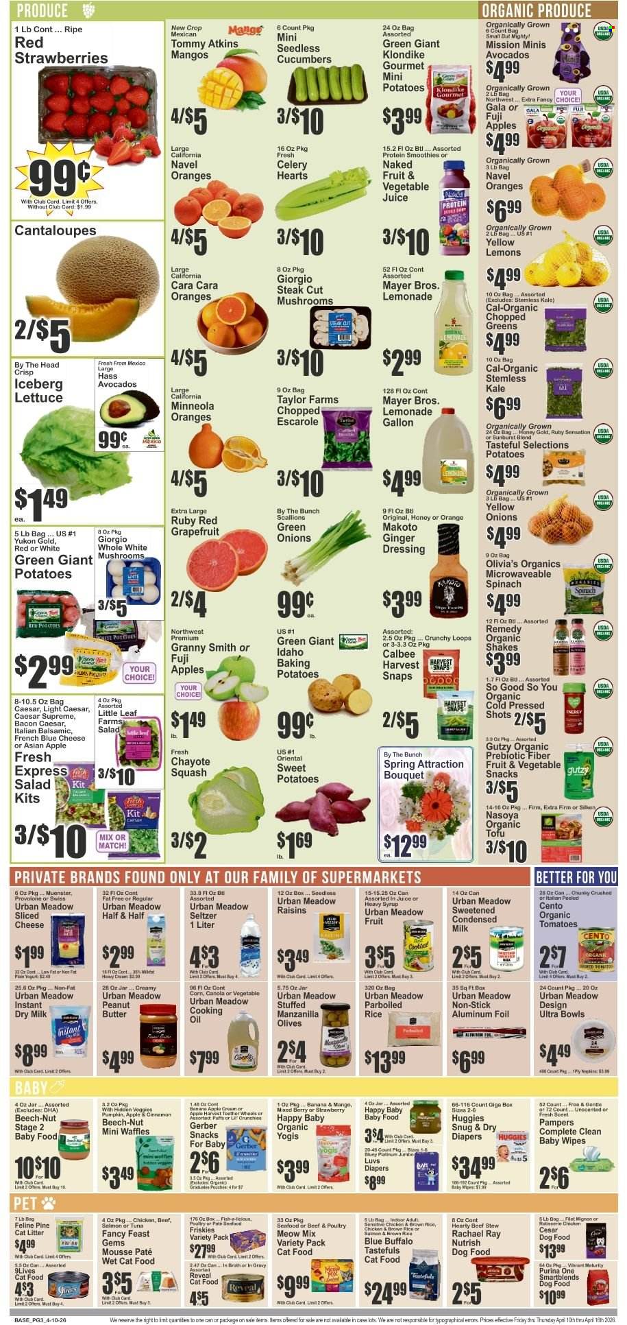 Key Food ad - 04/10/2026 - 04/16/2026. Page 4