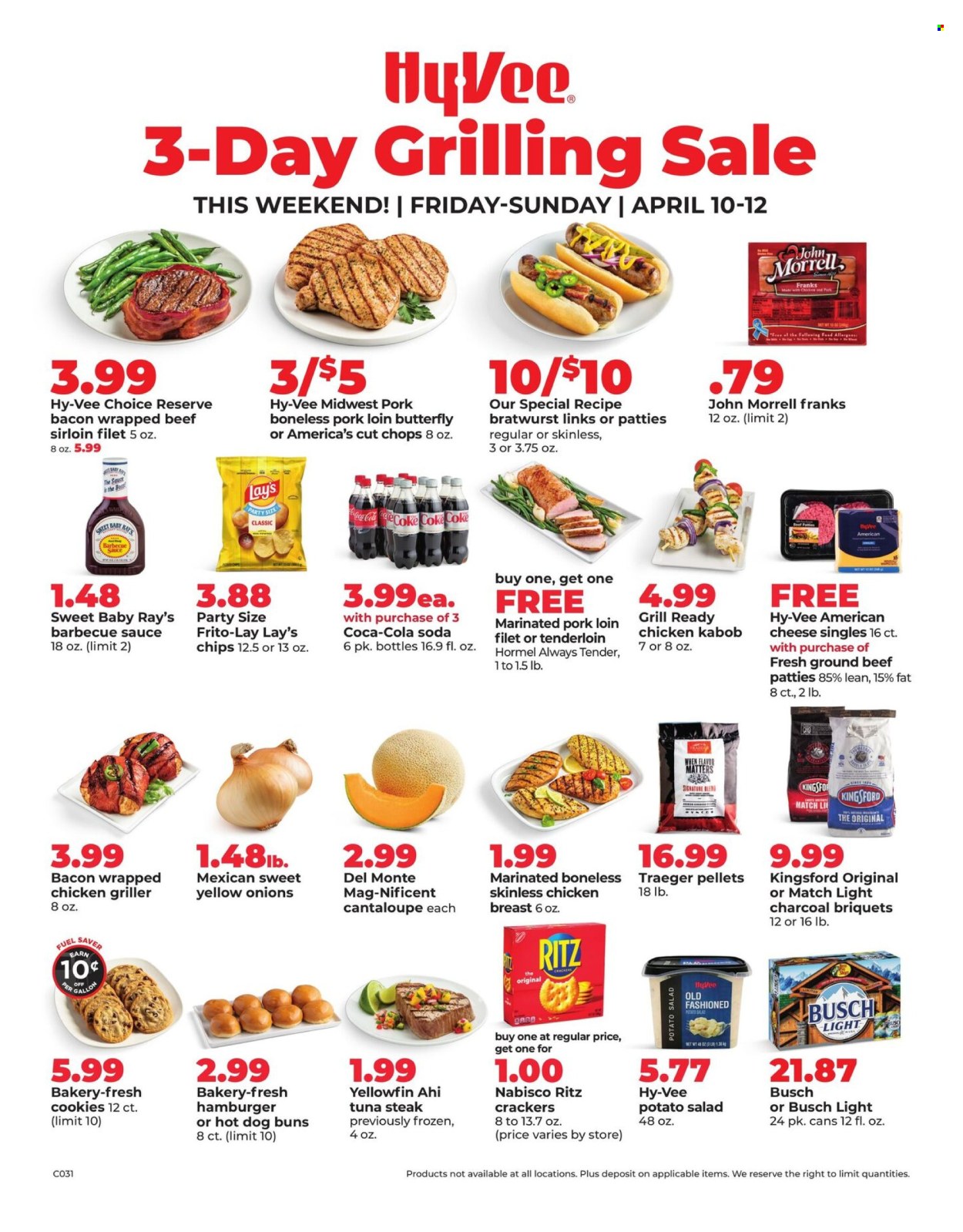 Hy-Vee ad - 04/10/2026 - 04/12/2026. Page 1