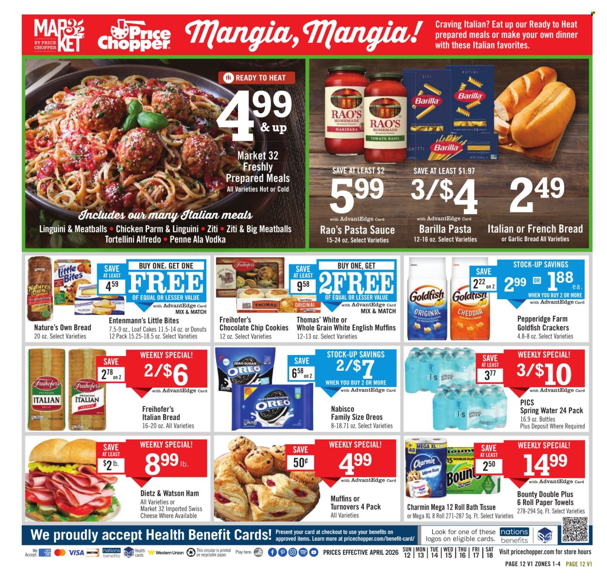 Price Chopper ad - 04/12/2026 - 04/18/2026. Page 12