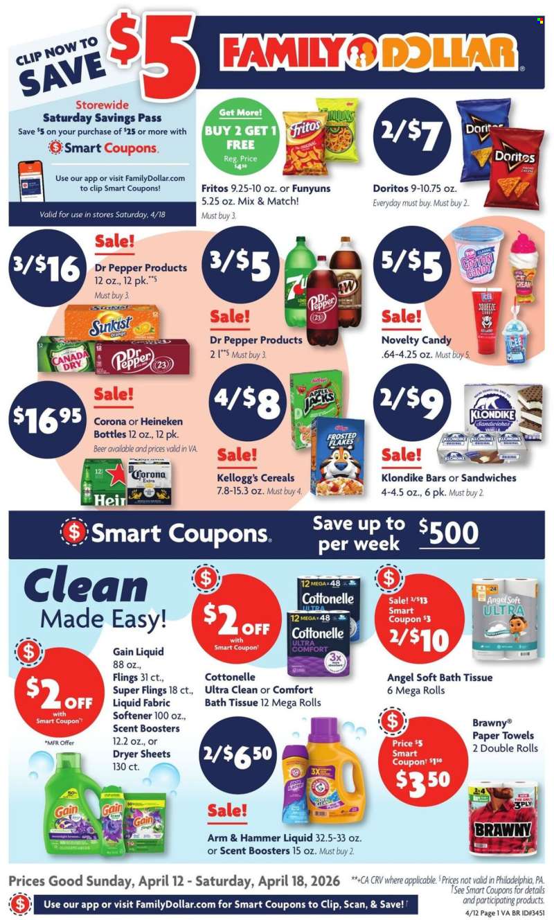Family Dollar Flyer - 04/12/2026 - 04/18/2026.