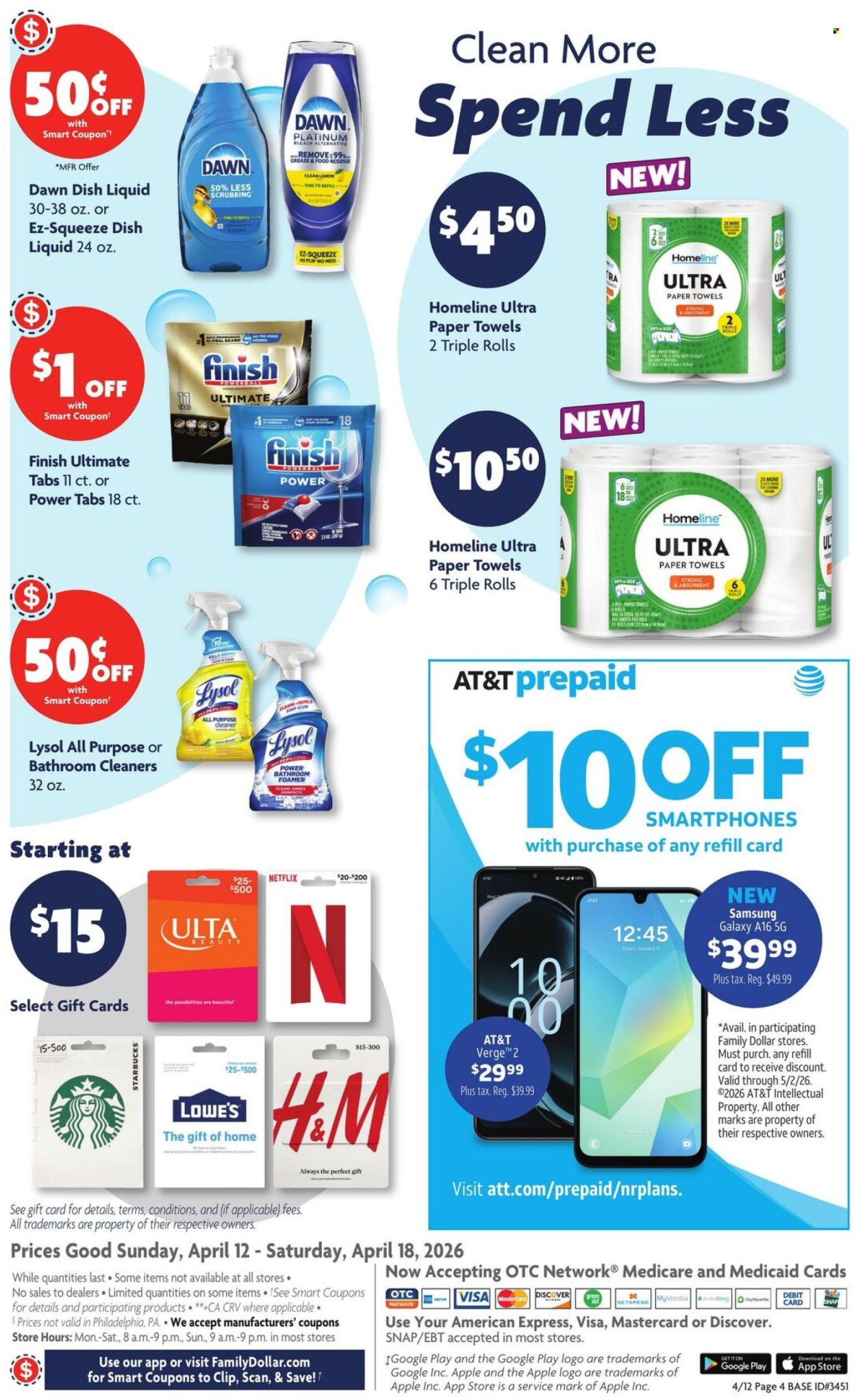 Family Dollar ad - 04/12/2026 - 04/18/2026. Page 9