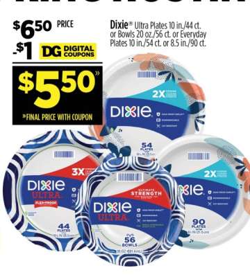 Dixie Ultra Plates