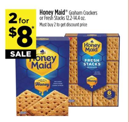Honey Maid Graham Crackers or Fresh Stacks