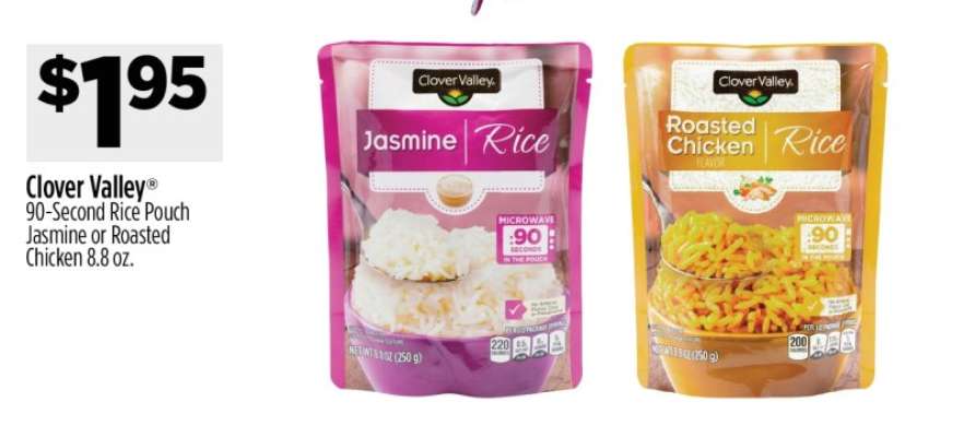 Clover Valley 90-Second Rice Pouch