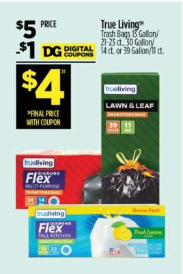 True Living™ Trash Bags