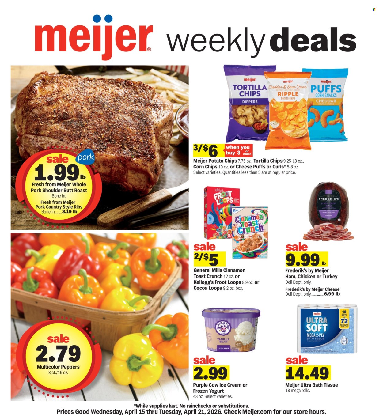 Meijer ad - 04/15/2026 - 04/21/2026. Page 1