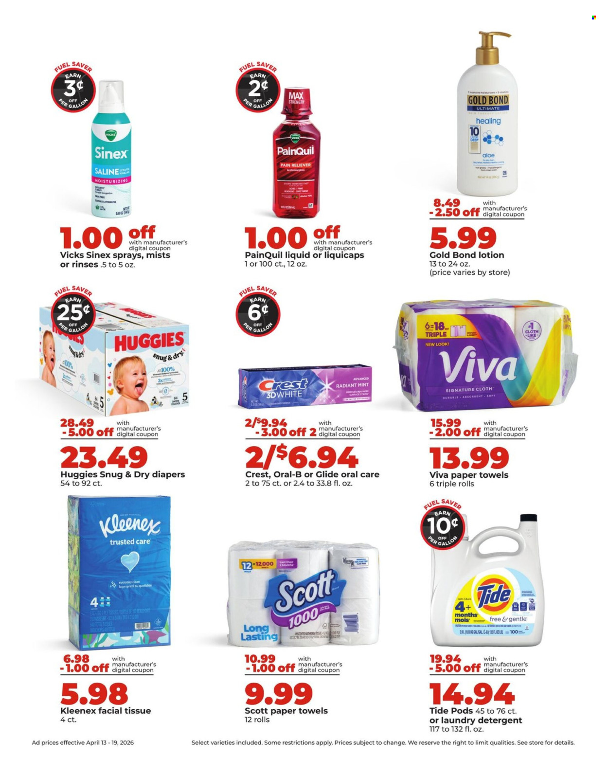 Hy-Vee ad - 04/13/2026 - 04/19/2026. Page 9